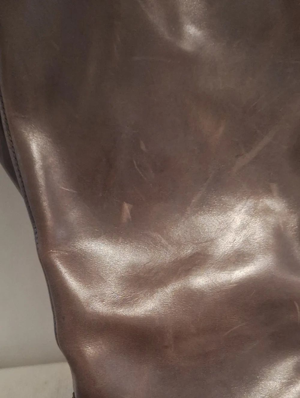 Born Harding Brown Leather Knee-High Boots - Classic Riding Style